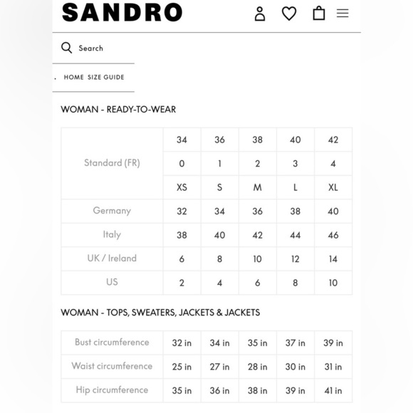 Sandro Barba ruffle trim cardigan in blue NWOT - Picture 8 of 8